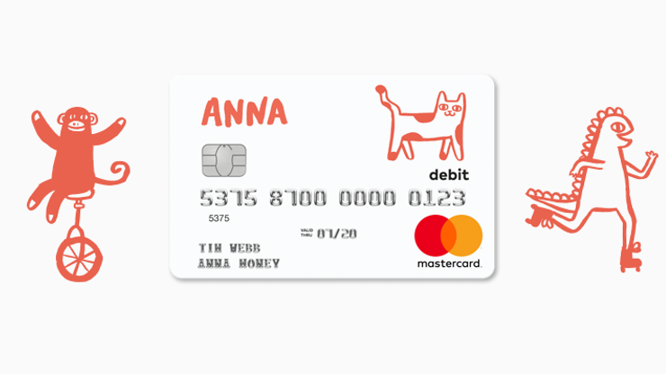 Anna money card