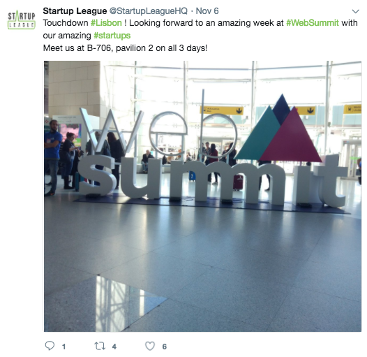 web summit 2017 The Startup League