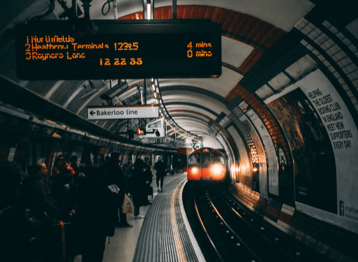 Social ice-breaker app for the London Tube