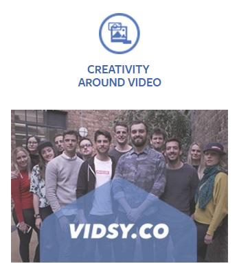 Vidsy Facebook Innovation Spotlight Award