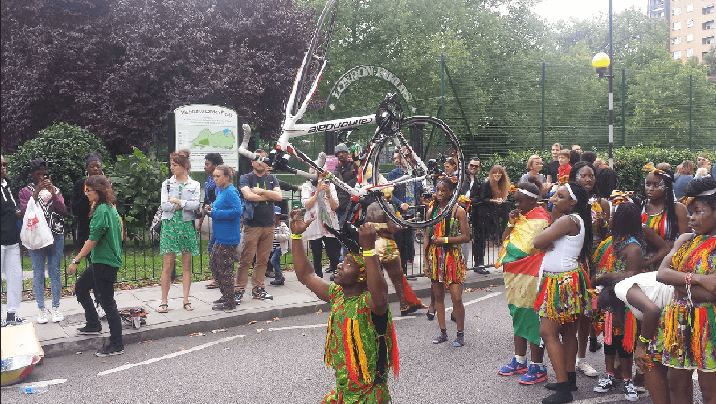 A Cultural event just outside London Fields