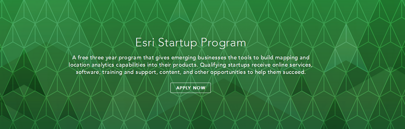  Esri Startup Programme