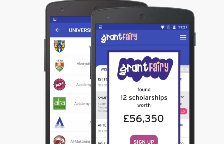 GrantFairy app