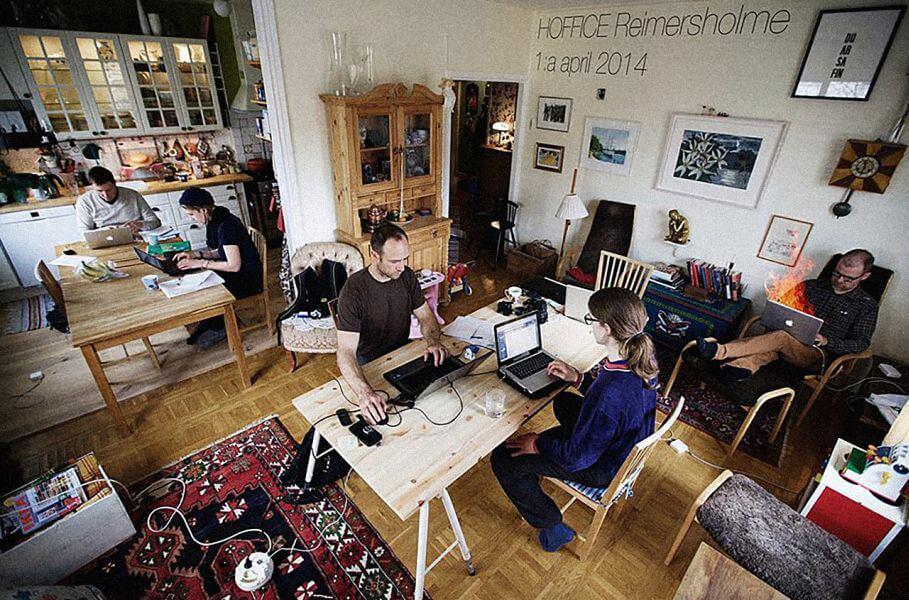 Hoffice- Crowdsource a cowroking space into your livingroom