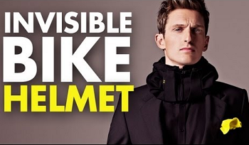 invisible bicycle helmet