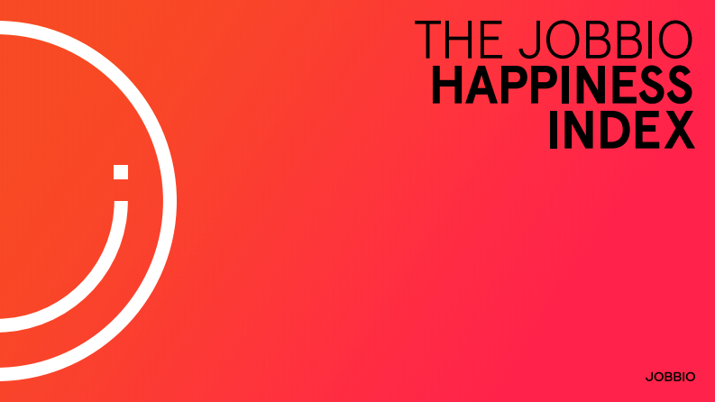 Happiness in the workplace - Jobbio Happiness Index