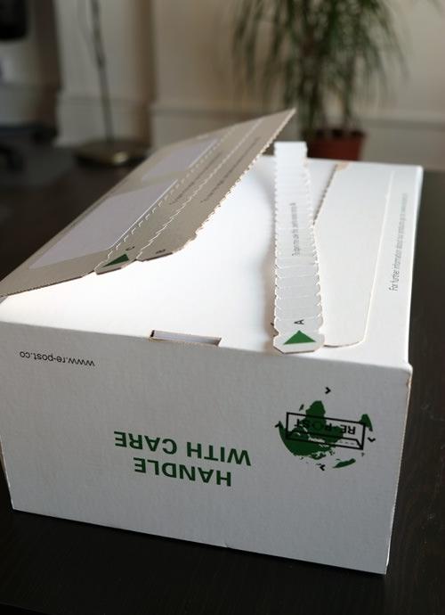 Re-post, Reusable envelopes and packaging
